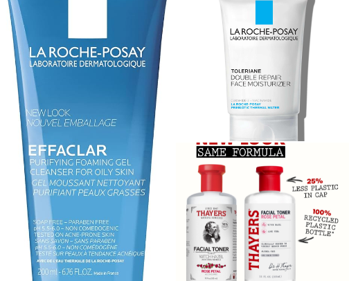 Sensitive Skincare Routine cover photo collage