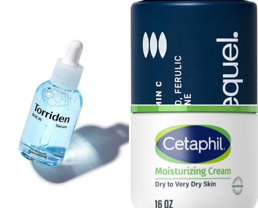 Skincare cover photo collage