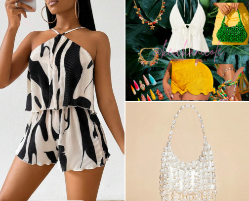 Shein Vacation Outfits #1-3 cover photo collage
