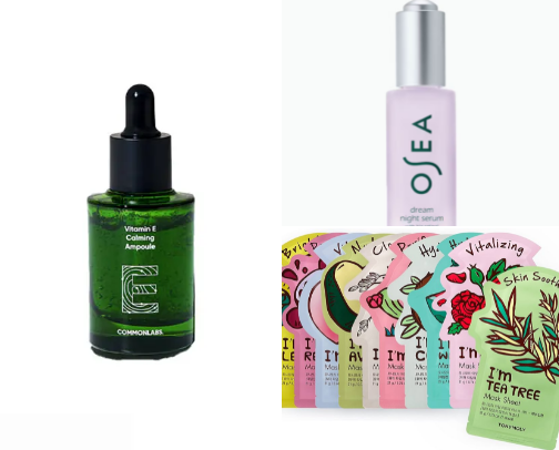 Coveted Skincare cover photo collage