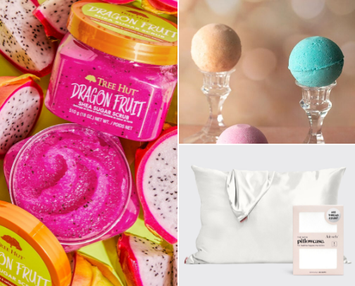 Self care & pampering products for my ladies 💆🏽‍♀️🫧 cover photo collage