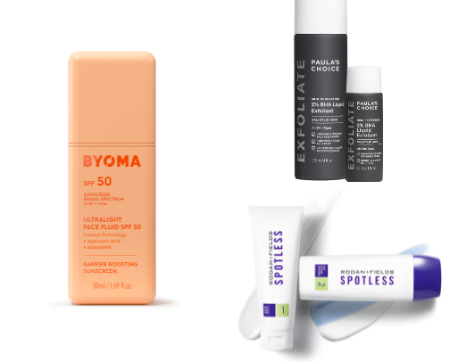 Skincare I LOVE cover photo collage