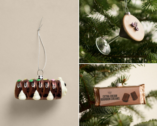 My favourite Christmas decorations cover photo collage