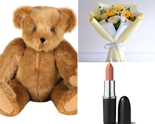 Gift list cover photo collage