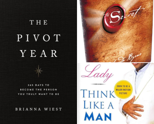 Book recs for a better lived life cover photo collage
