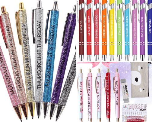 Pens for Nurses cover photo collage