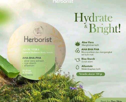 Natural scrub products from Indonesia cover photo collage