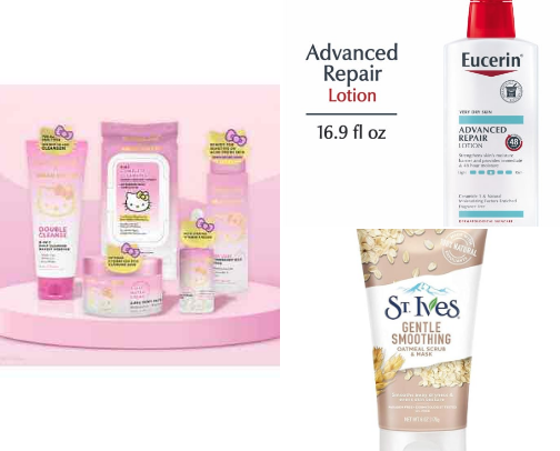 Skin care products! 🧖‍♀️🥒🤍 cover photo collage