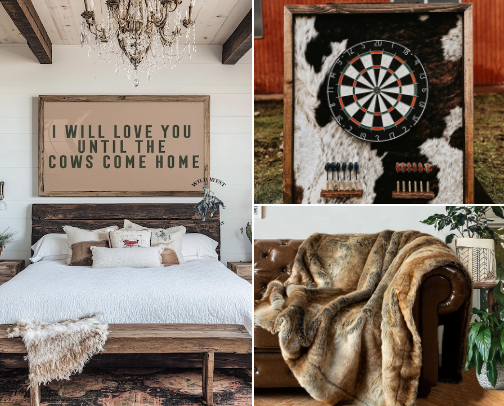 ★ Spring Western Decor ★ cover photo collage