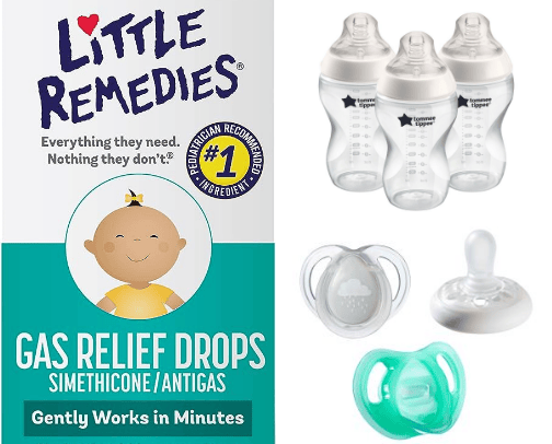 Newborn essentials cover photo collage