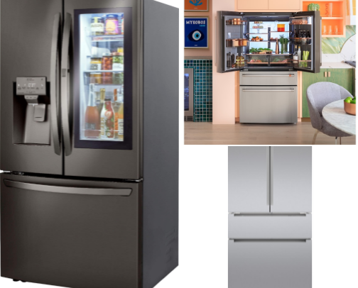Fridges I’m Loving for a Beautiful & Modern Kitchen cover photo collage