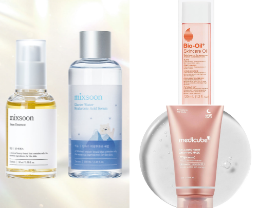 Skincare Products I Swear By cover photo collage