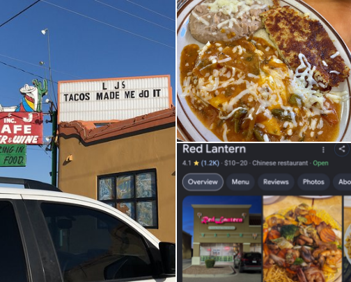 My top El Paso recs cover photo collage