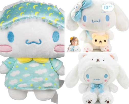 Sanrio Cinnamoroll Goodies Galore cover photo collage
