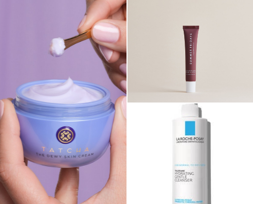 Skin care/Makeup cover photo collage