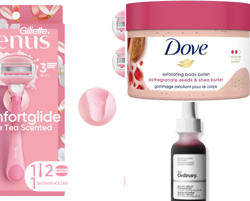 “Steps to babysoft skin” cover photo collage