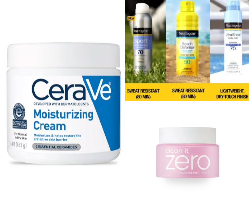 Beauty items for the lazy 😴 cover photo collage