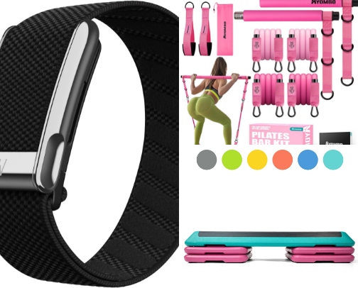 Ultimate Fitness Essentials: Best Fitness Trackers, Treadmills & Home Gym Equipment cover photo collage