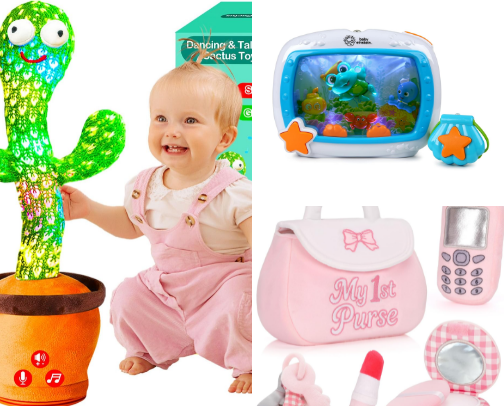 Soft as a Cloud, Safe as a Hug! The Sweetest Toys for Your Princess/Prince 👶🏼🩵🩷 cover photo collage