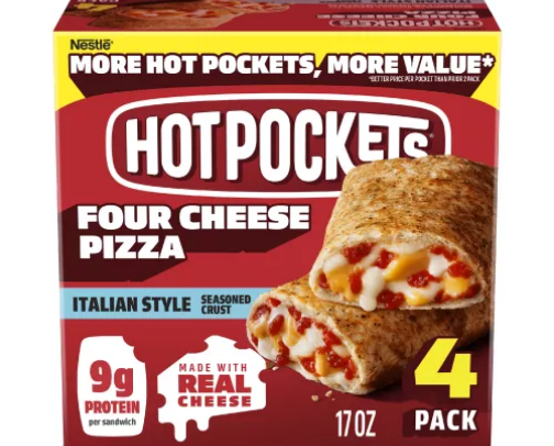 Hot pockets cover photo collage
