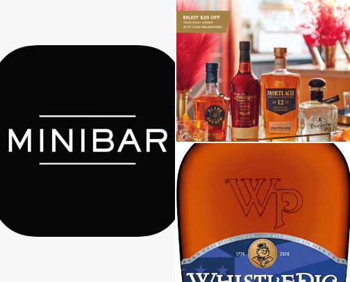 Fast Alcohol Delivery + Wine & Spirits Subscriptions cover photo collage