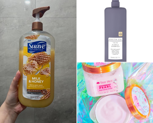 shower recs🧼🥰 cover photo collage