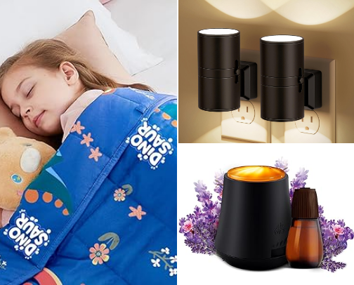Bedtime Essentials for Special Needs Kids cover photo collage