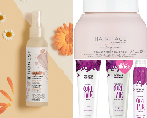 Haircare for those with curly hair that's also not curly cover photo collage