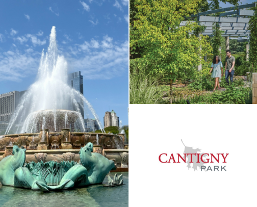 Beautiful views in Chicago cover photo collage