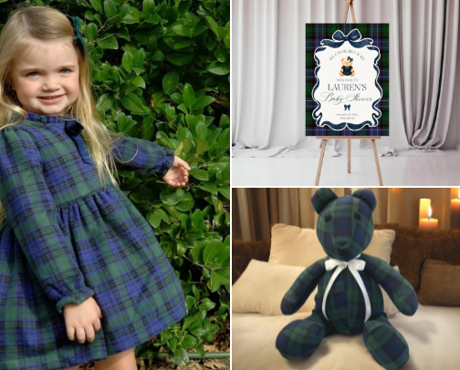 Preppy Coquette Bear Ralph Lauren Party Ideas cover photo collage