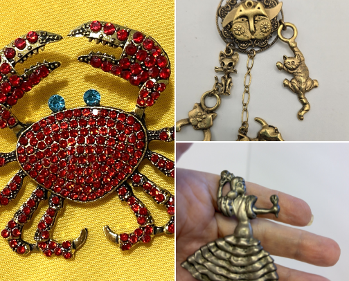 Cool Girl Brooches That Won't Break The Bank cover photo collage