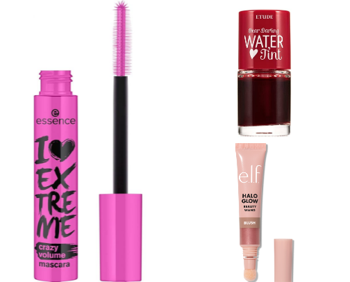 beauty and skincare cover photo collage