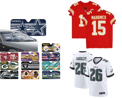 Score Big This Valentine’s Day! ❤️ Trendy Sneakers, Autographed Memorabilia & Fan-Favorite Sports Gear for the Sports Fans in Your Life 🔥 cover photo collage