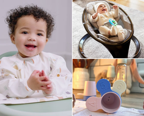 Baby & toddler holy grails 🤌🏻✨🤍 cover photo collage