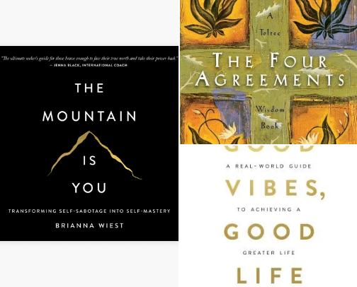 Books that will help you see the world and yourself differently. 📖✨ cover photo collage