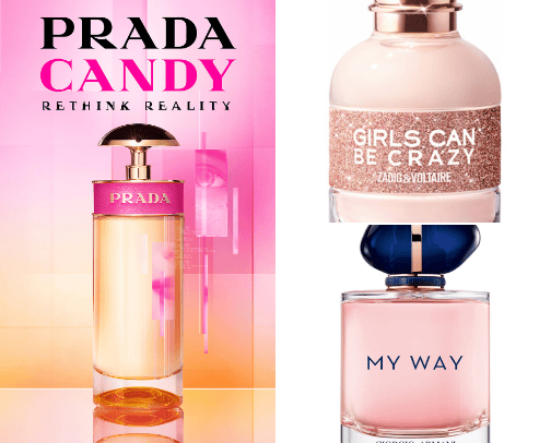 Perfumes cover photo collage