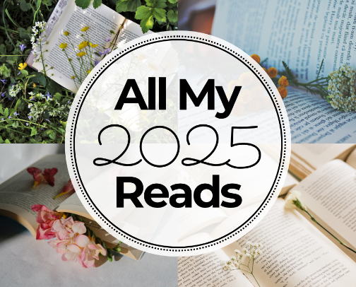 The Full Story of My 2025 Bookshelf cover photo collage