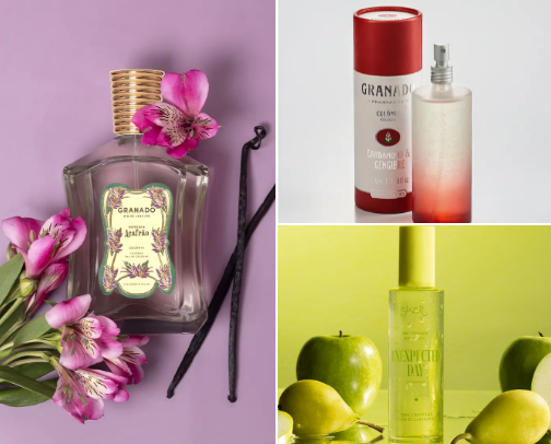 Perfume lovers traveling in Brazil? Check out these fragrances 🇧🇷🌺🔥☀️ cover photo collage