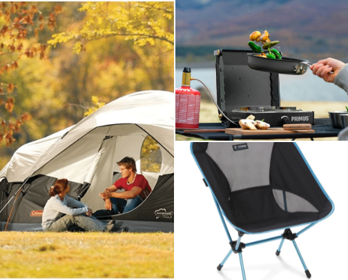 Everything you need for an unforgettable camping experience cover photo collage