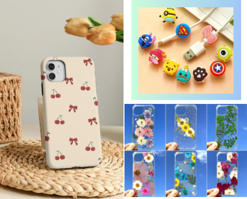 necessities for your phone 📱☺️ cover photo collage