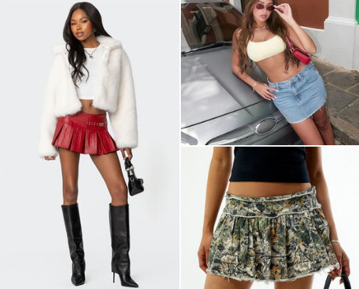 Trendy Mini Skirts You Need In 2025💌 cover photo collage