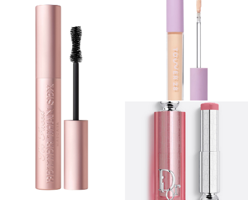 What’s in my makeup bag cover photo collage