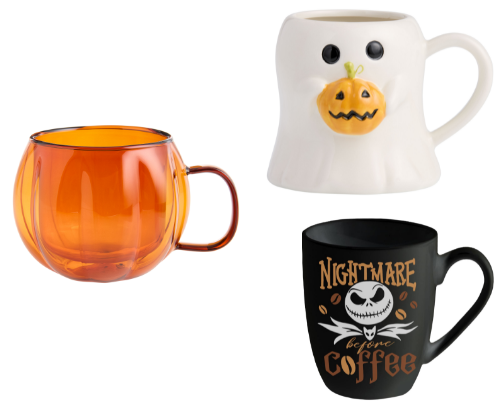 Favorite Halloween Mugs for Spooky Sips cover photo collage