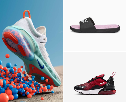 Step in style 👠👟👡 cover photo collage