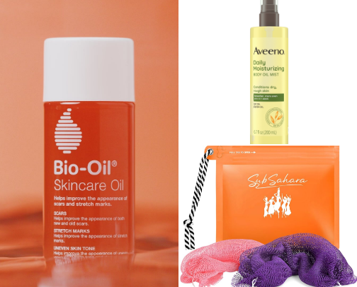 Body care cover photo collage