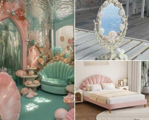 My Dream Mermaid Home 🧜🏼‍♀️ cover photo collage