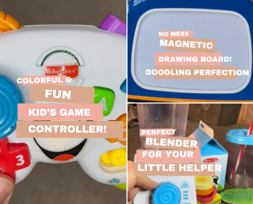 *Toddler* Things cover photo collage