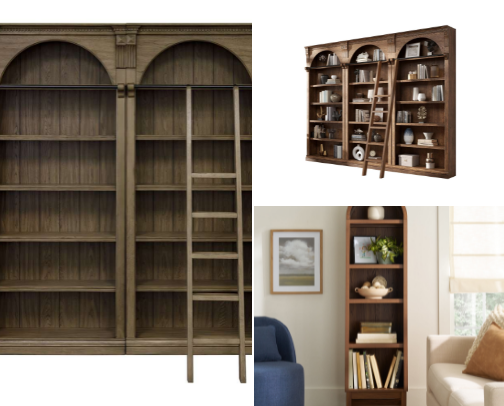 My Dream In-Home Library cover photo collage