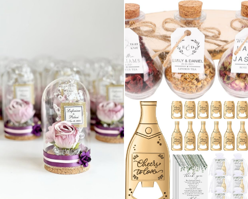 Wedding Favors cover photo collage