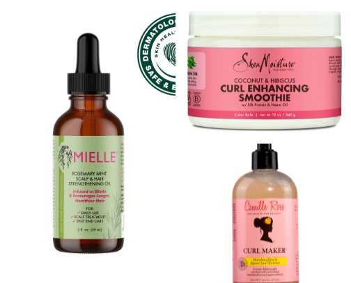 Natural Hair Products mid-to-luxury picks. cover photo collage